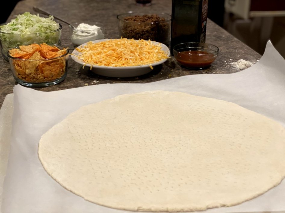 easy homemade pizza dough is a family-favorite dinner recipe