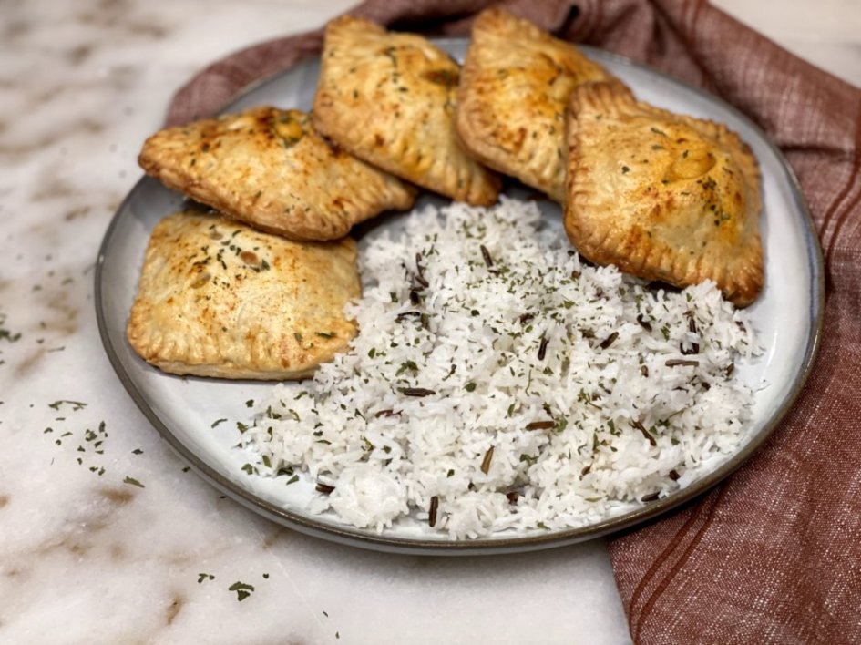 Beef hand pies can be served as an appetizer or the main course of dinner