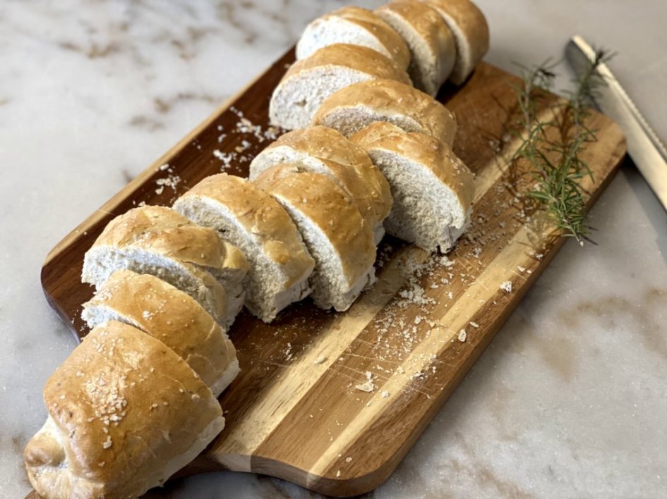 Scratch Rosemary French Bread recipe Coogan's Kitchen