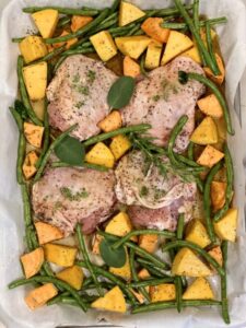 Maple Glazed Roasted Chicken & Vegetables - Coogan's Kitchen