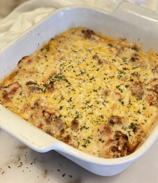 Smoky Cauliflower Cheesy au Gratin – Easy Recipe